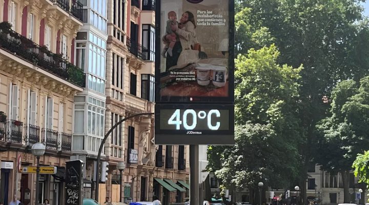 ola de calor Bilbao